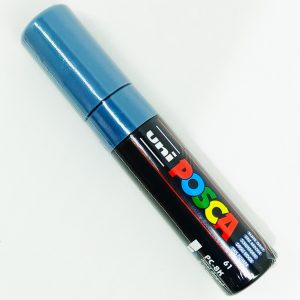 Marcador permanente UNI POSCA 8 mm Plomo Pizarra 61