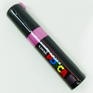 Marcador permanente UNI POSCA 8 mm Rosado Metálico M13