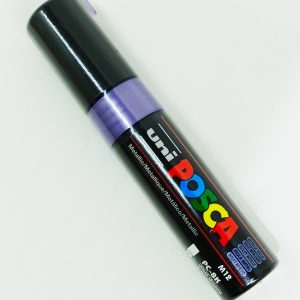 Marcador permanente UNI POSCA 8 mm Violeta Metálico M12