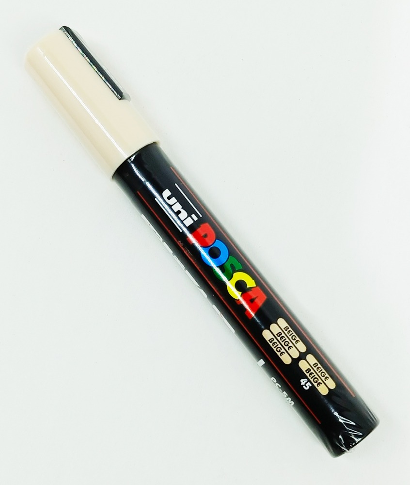 Marcador permanente UNI POSCA 2.5 mm Beige 45