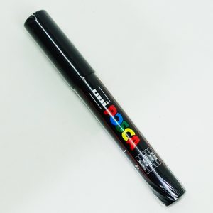 Marcador permanente UNI POSCA 0.7 mm Negro PC-1M