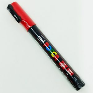 Marcador permanente UNI POSCA 1.3 mm Rojo 15