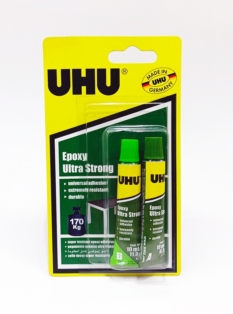 Pegamento UHU Epoxy Ultra Strong 2 x 20 ml