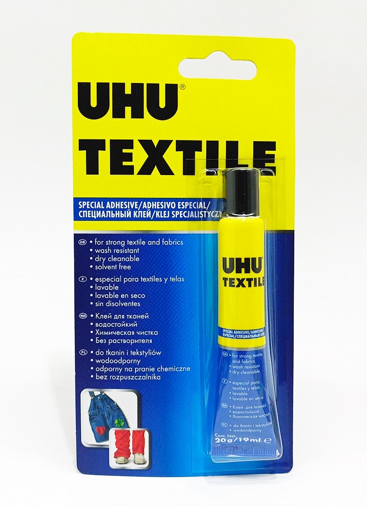 Pegamento UHU Textil de 19 ml 40300