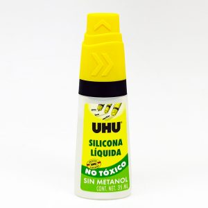 Silicona líquida UHU de 35 ml.