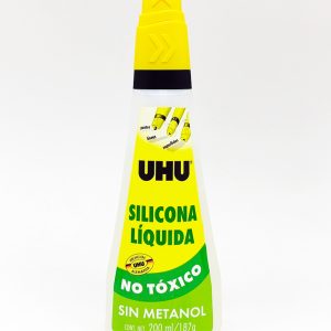 Silicona líquida UHU de 200 ml.