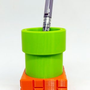 Porta Lápiz de plástico Mario Bros tubo