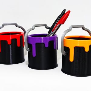 Porta Lápiz de plástico Bote de pintura