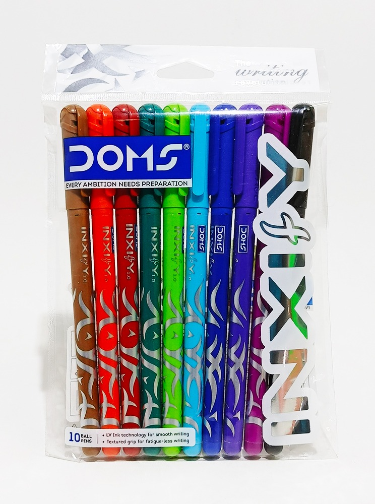 Bolígrafo DOMS Inxify 10 colores 80375