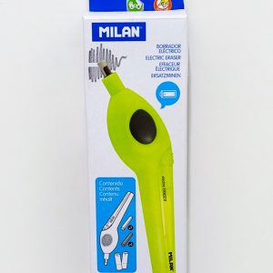 Borrador Eléctrico MILAN 307678 para Lápiz a pilas AAA