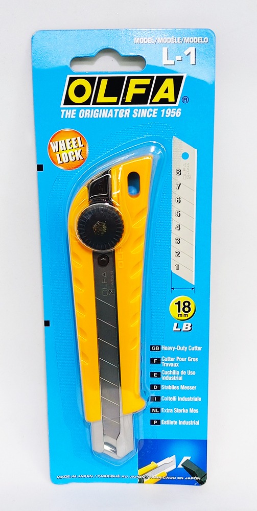 Estilete 18 mm Olfa L-1 múltiple