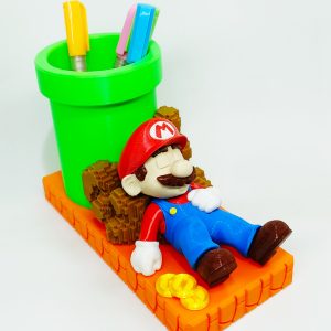 Porta Lápiz de plástico Mario Bros Dormido