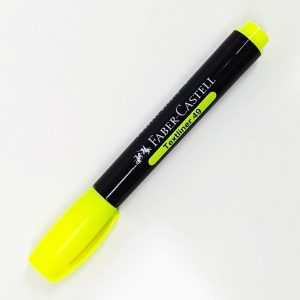 Resaltador FABER CASTELL 49 Amarillo Punta biselada Gruesa