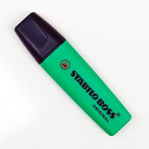 Resaltador STABILO Boss Nº 51 Turqueza punta biselada