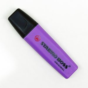 Resaltador STABILO Boss Nº 55 Violeta punta biselada