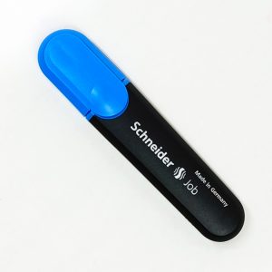 ResaResaltador SCHNEIDER Job Celeste punta biseladaltador SCHNEIDER Job Azul Turquesa punta biselada