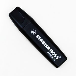 Resaltador STABILO Boss Nature Nº 46 Negro punta biselada