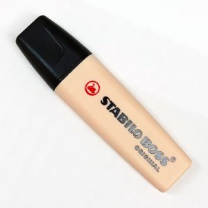 Resaltador STABILO Boss Nature Nº 186 Beige punta biselada