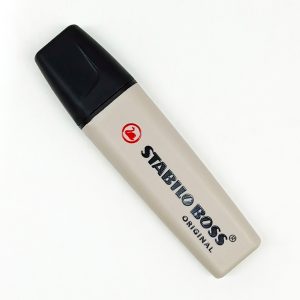 Resaltador STABILO Boss Nature Nº 193 Gris Cálido punta biselada