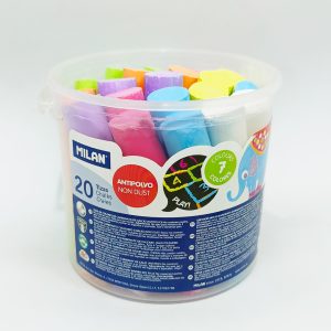 Tizas MILAN Maxi Carbonato 247120 Anti polvo