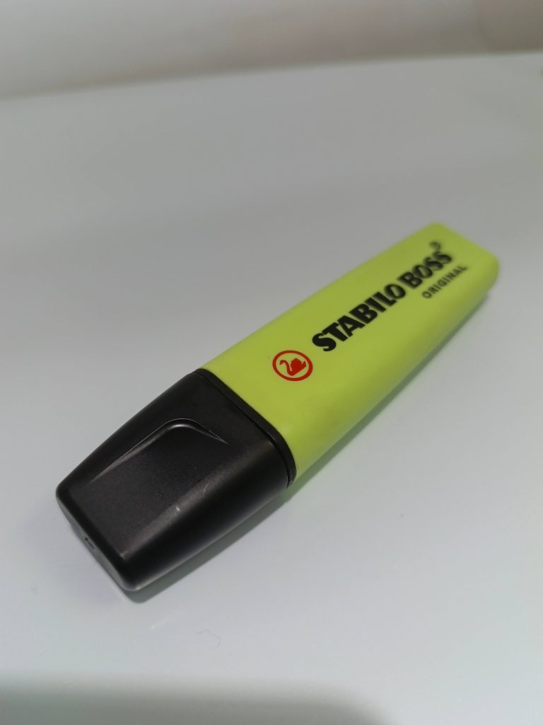 Resaltador STABILO Boss Pastel N° 133 Chispa de Lima