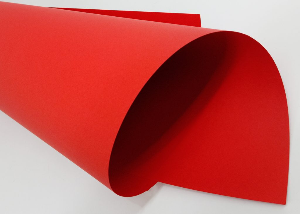 Cartulina Prisma 70 x 100 cm 220 gr Nº 04 Rojo sangre (Escarlata)