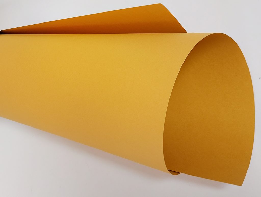 Cartulina Prisma 70 x 100 cm 220 gr Nº 10 Mostaza (Tabaco)