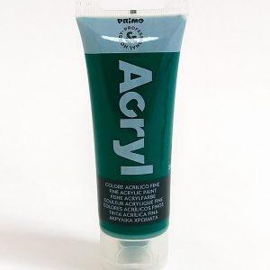 Pintura Acrílica PRIMO Verde Esmeralda tubo de 75 ml