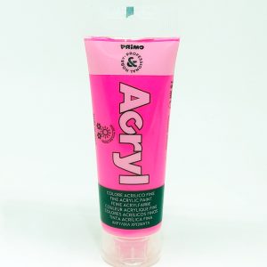 Pintura Acrílica PRIMO Rosa Fluo tubo de 75 ml