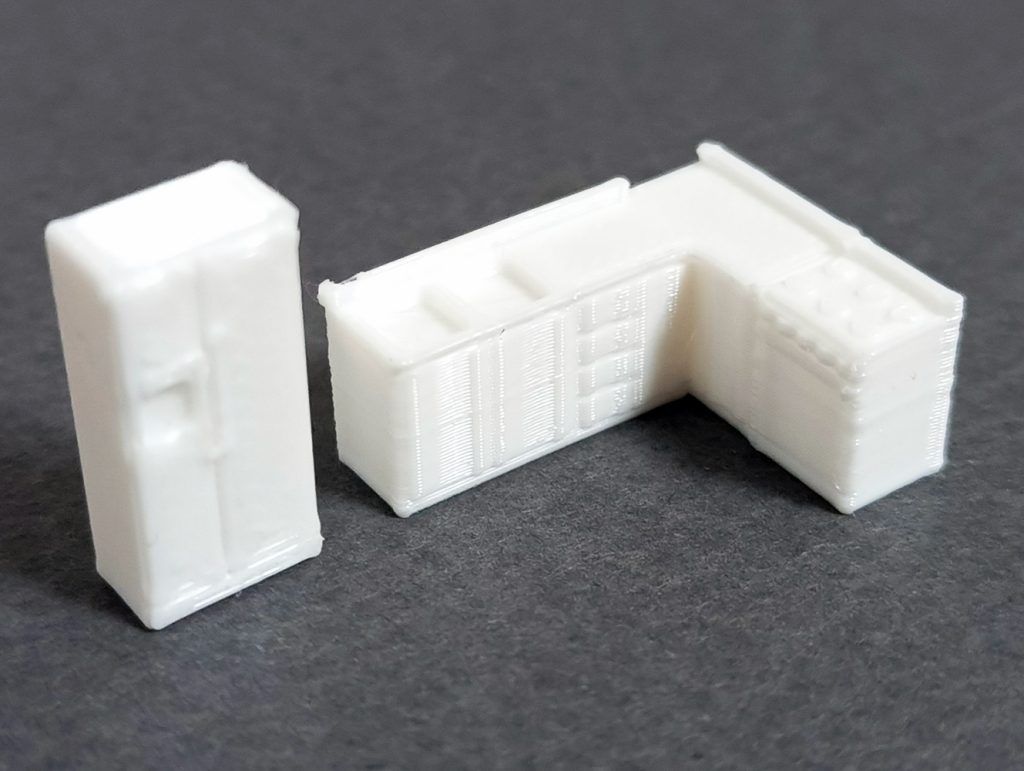 Juego de Cocina plástico escala 1:100