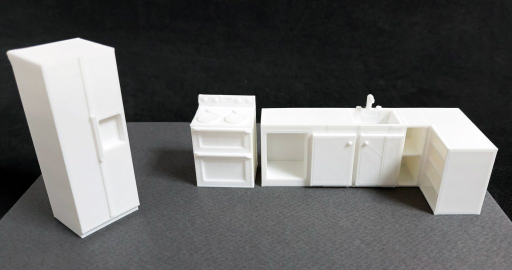 Juego de Cocina plástico escala 1:25