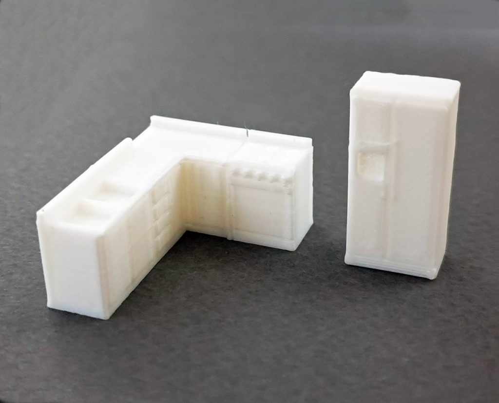 Juego de Cocina plástico escala 1:75