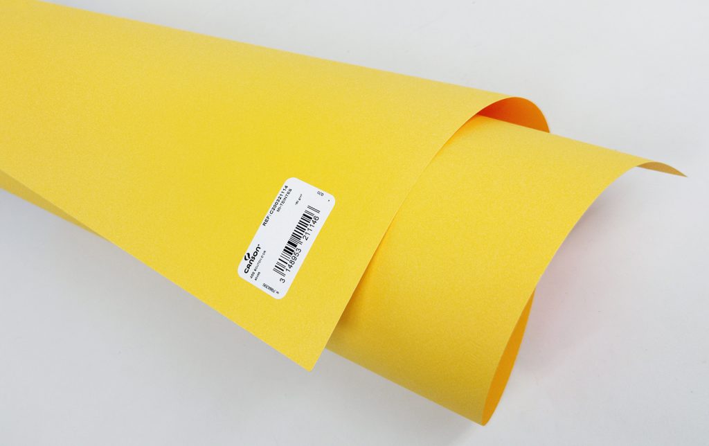 Cartulina CANSON Mi Tientes 50 x 65 cm 160 gr. Canario N°400