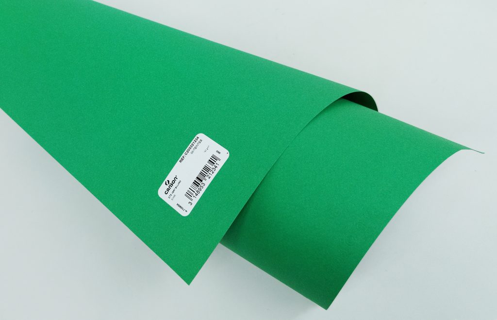Cartulina CANSON Mi Tientes 50 x 65 cm 160 gr. Verde Villar N°575