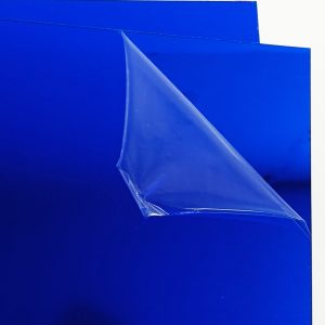 Acrílico Espejado Azul de 1 mm 25 x 30 cm