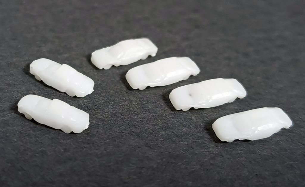 Auto Blanco de plástico Escala 1:500
