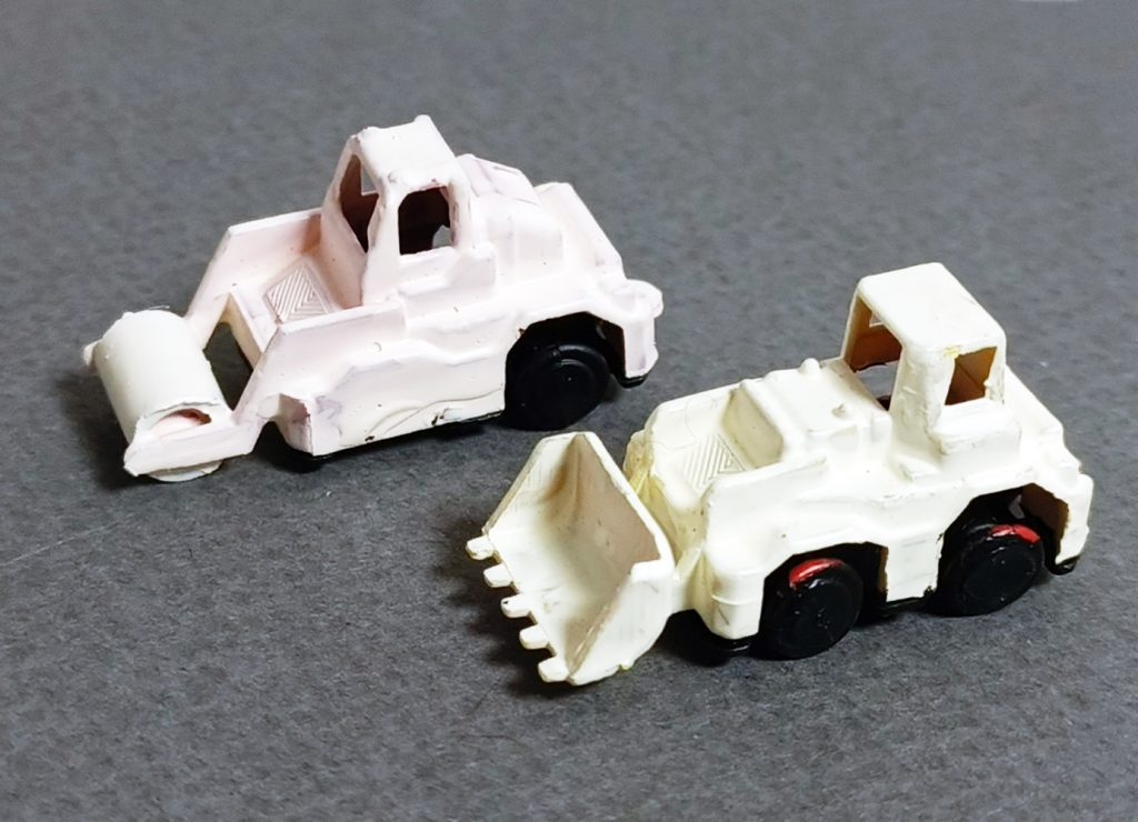 Auto plástico Maquinaria pesada Escala 1:200
