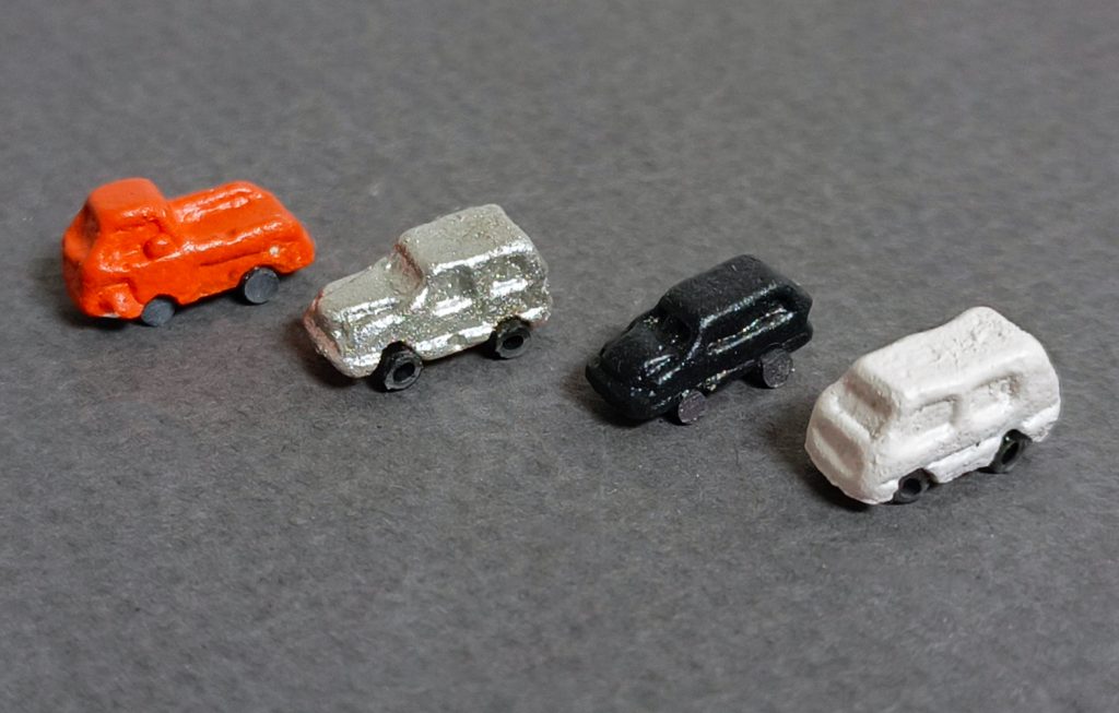 Auto de yeso Escala 1:400
