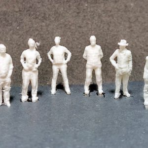 Mono blanco de plástico Escala 1:100