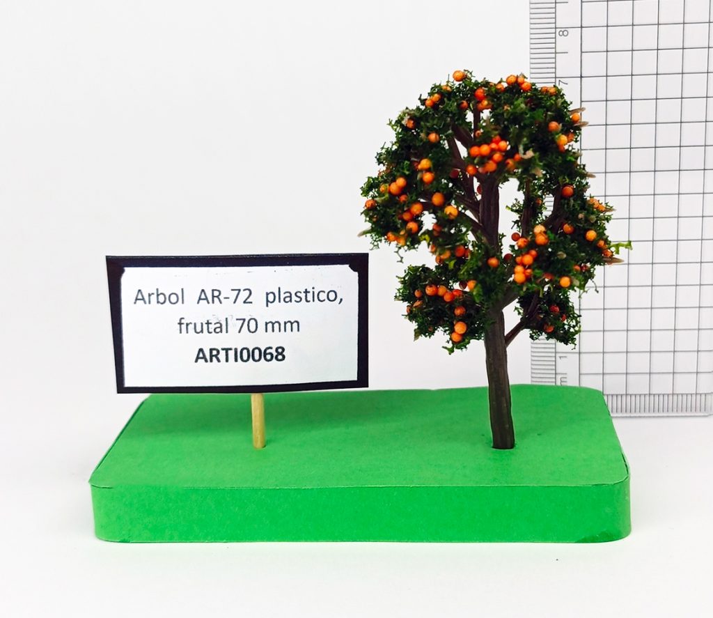 Árbol AR-72 plástico, frutal 70 mm