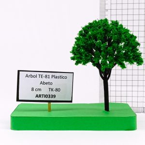 Árbol TE-81 Plástico Abeto 8 cm TK-80