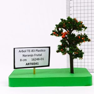 Árbol TE-83 Plástico Naranjo Frutal 8 cm 16248-D1