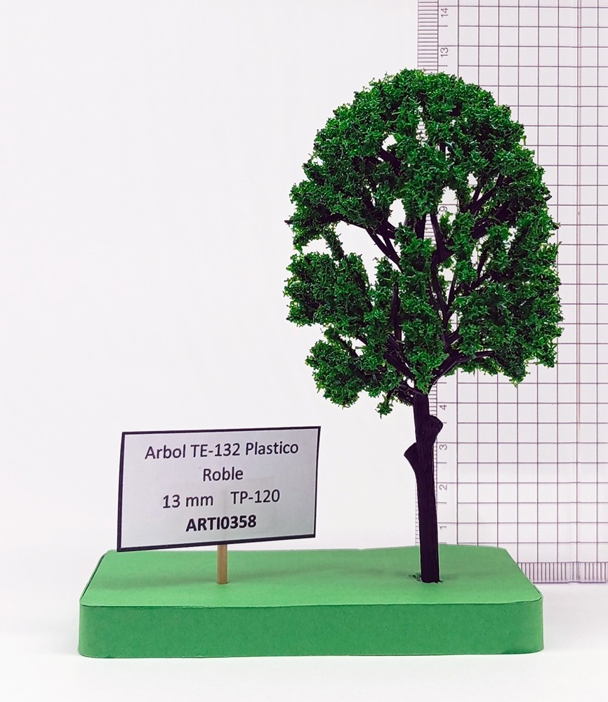 Árbol TE-132 Plástico Roble 13 mm TP-120