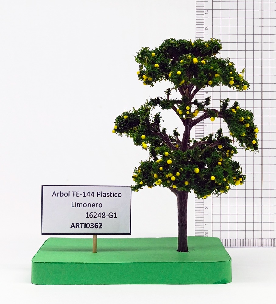 Árbol TE-144 Plástico Limonero 14 cm 16248-G1
