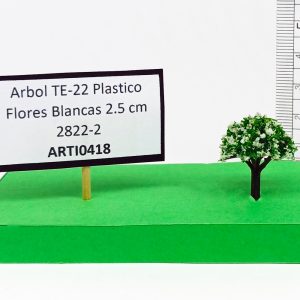 Árbol TE-22 Plástico Flores Blancas 2.5 cm 2822-2