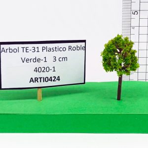 Árbol TE-31 Plástico Roble Verde-1 3 cm 4020-1