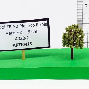 Árbol TE- 32 Plástico Roble Verde-2 3 cm 4020-2