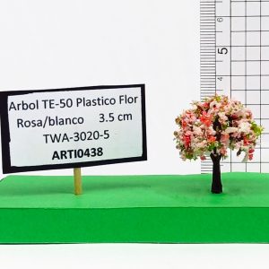 Árbol TE-50 Plástico Flor Rosa/blanco 3.5 cm TWA-3020-5