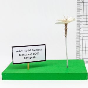 Árbol RV-07 Palmera blanca escala 1:200