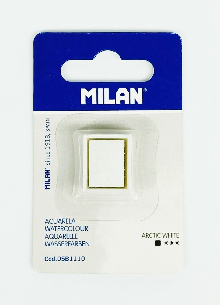 Acuarelas en Pastillas MILAN Arctic White 05B110